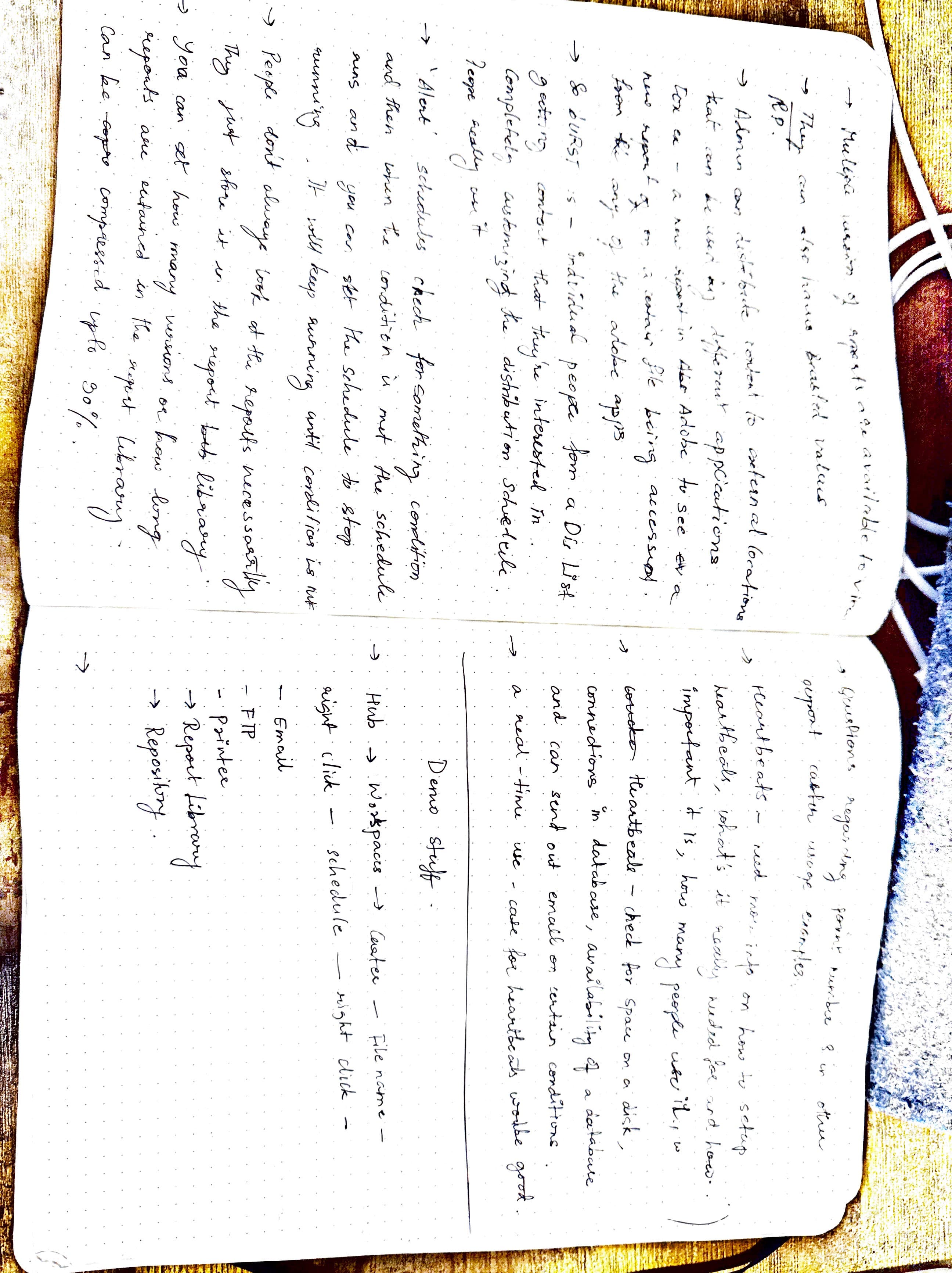 Mapping user journeys