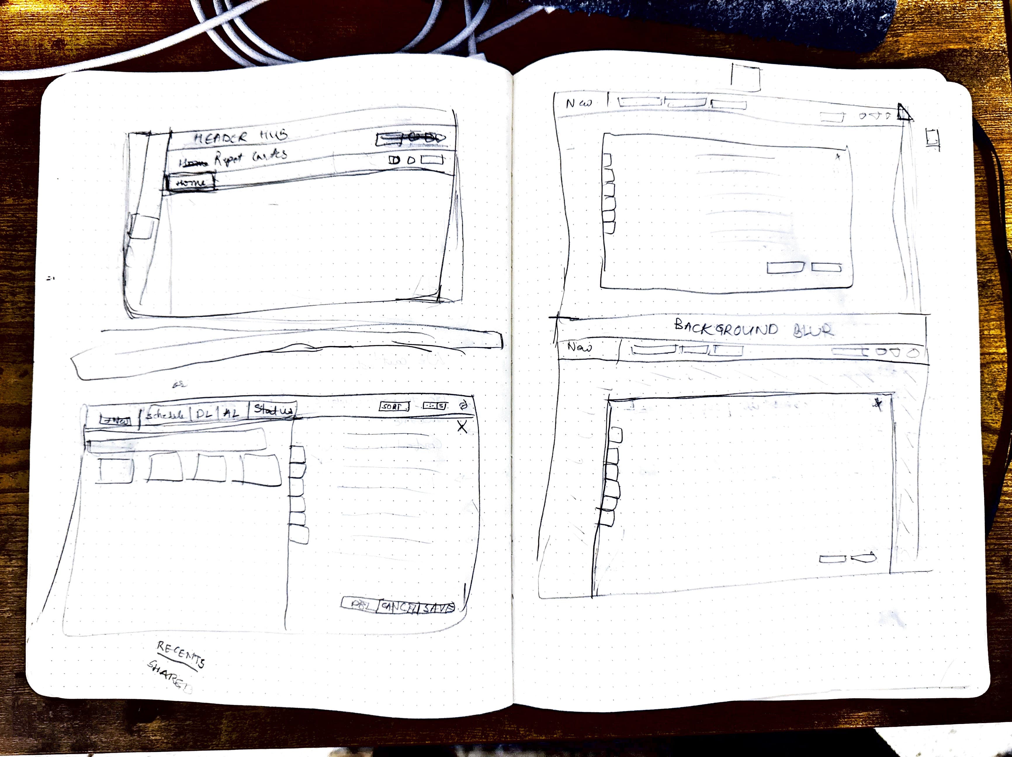 Process sketch page 8
